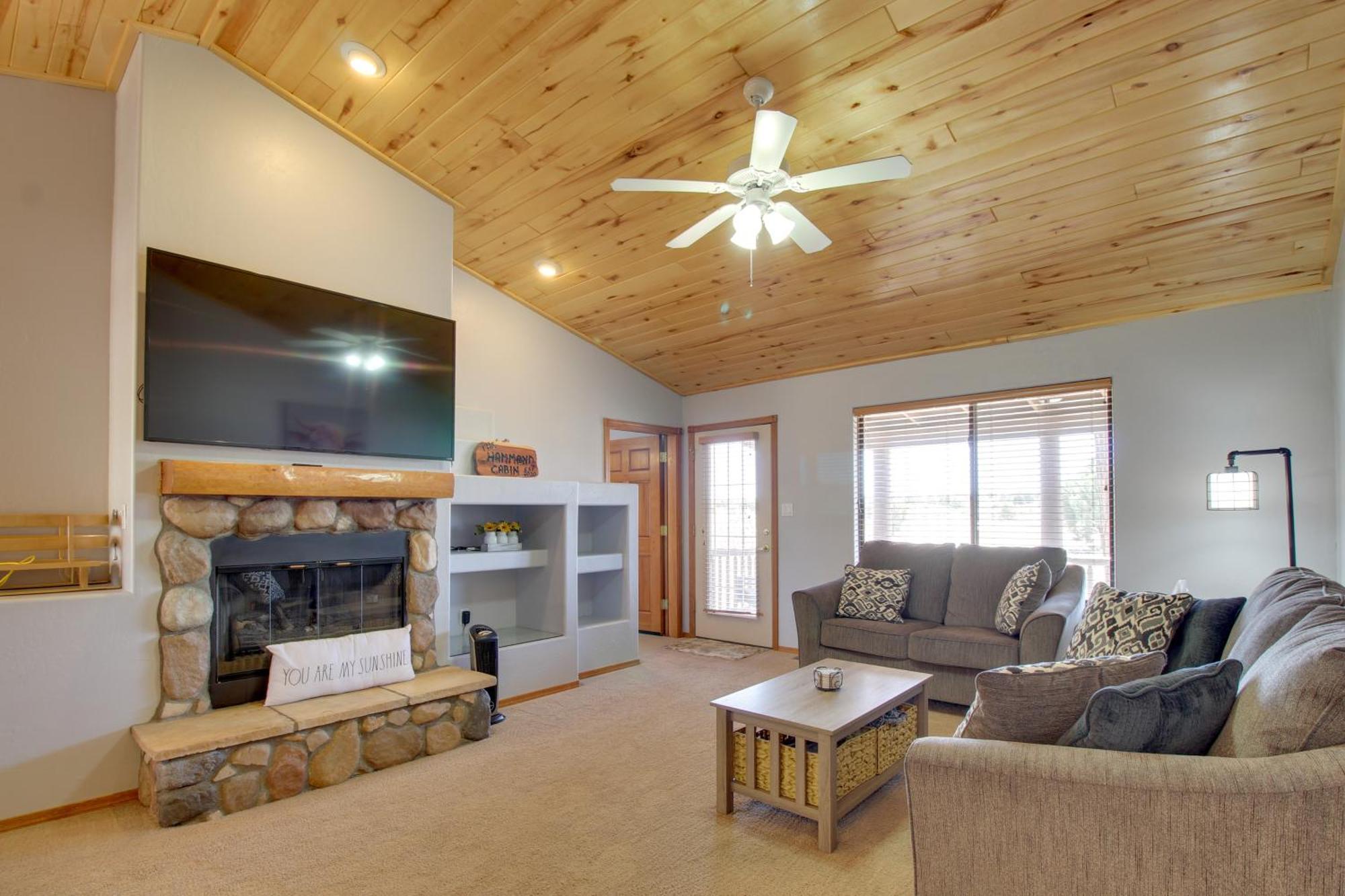 Overgaard Cabin Near Sitgreaves National Forest! Екстериор снимка